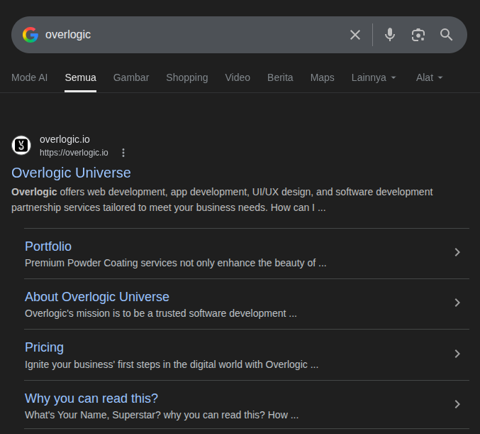 Search Engine Optimalization